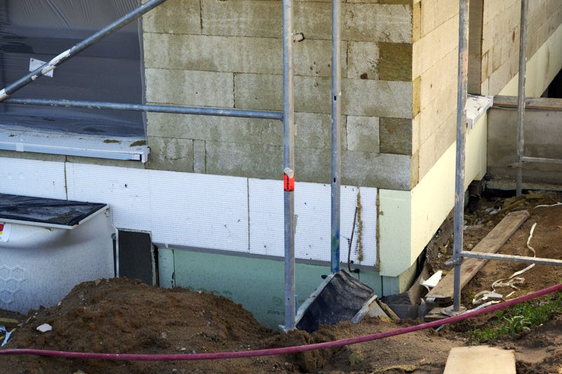 External Wall Insulation, Produkte aus expandierbrem Polystyrol; Perimeterplatte; Insulation Board; Insulation Panel;