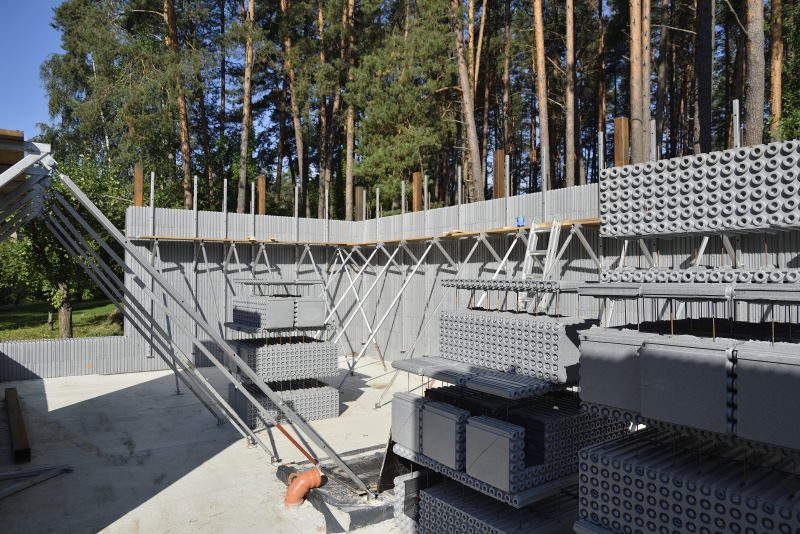 Insulation Concrete Form; ICF; Verlorene Schalung