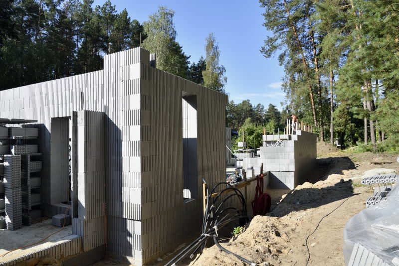 Insulation Concrete Form; ICF; Verlorene Schalung