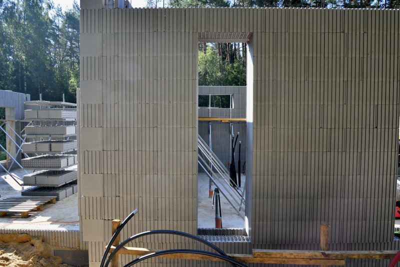 Insulation Concrete Form; ICF; Verlorene Schalung