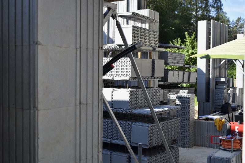 Insulation Concrete Form; ICF; Verlorene Schalung