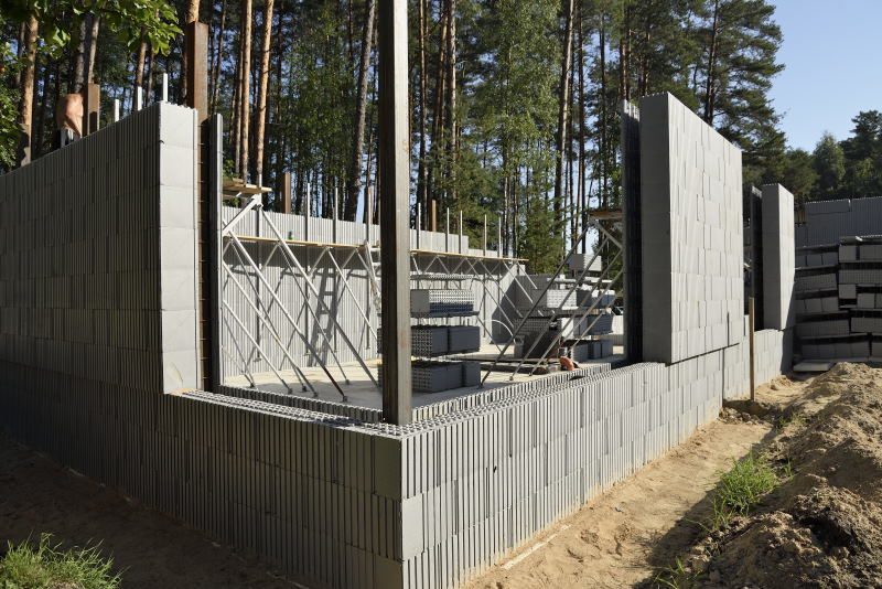 Insulation Concrete Form; ICF; Verlorene Schalung