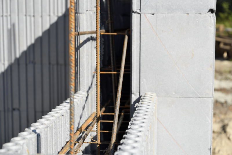 Insulation Concrete Form; ICF; Verlorene Schalung