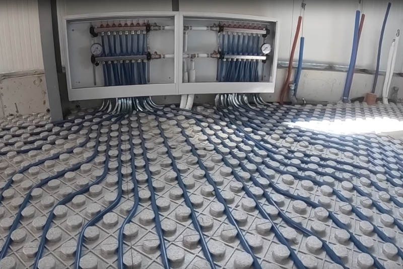 Produkte aus expandierbrem Polystyrol; Fußbodenheizungsplatten; Underfloor Heating Panels